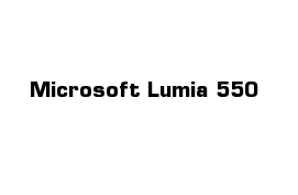 Microsoft Lumia 550 